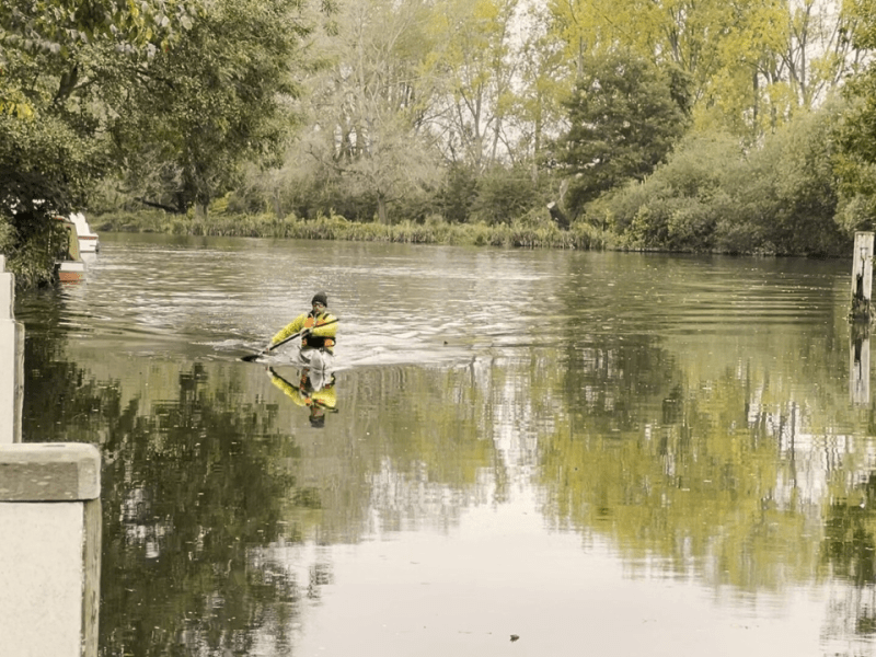 “I’m not addicted to records. Or am I?” 16 hours down the&nbsp;Thames